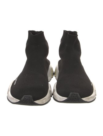 Balenciaga Speed Trainer 'Clear Sole - Black' Sock Sneakers