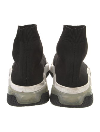 Balenciaga Speed Trainer 'Clear Sole - Black' Sock Sneakers