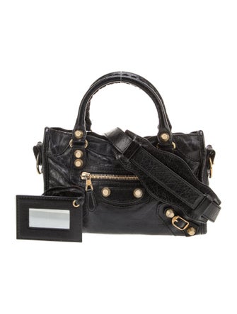 Balenciaga Leather Motocross City Giant