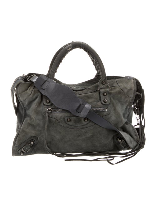 Balenciaga Suede Motocross Classic City