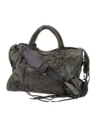 Balenciaga Suede Motocross Classic City