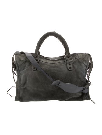 Balenciaga Suede Motocross Classic City