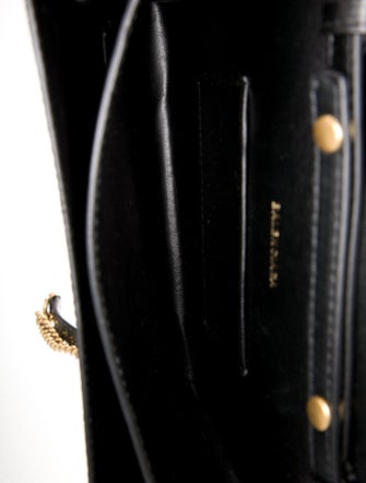 Balenciaga Embossed Leather Sharp