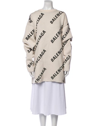 Balenciaga 2021 Printed Sweater