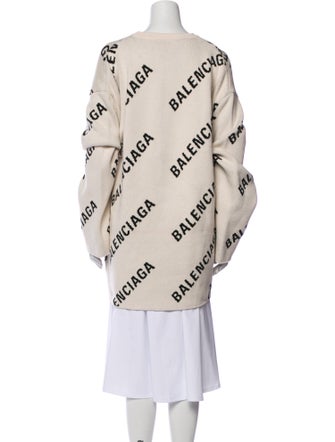 Balenciaga 2021 Printed Sweater