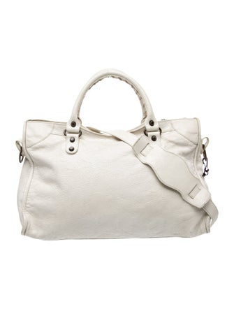 Balenciaga Leather Motocross Classic City