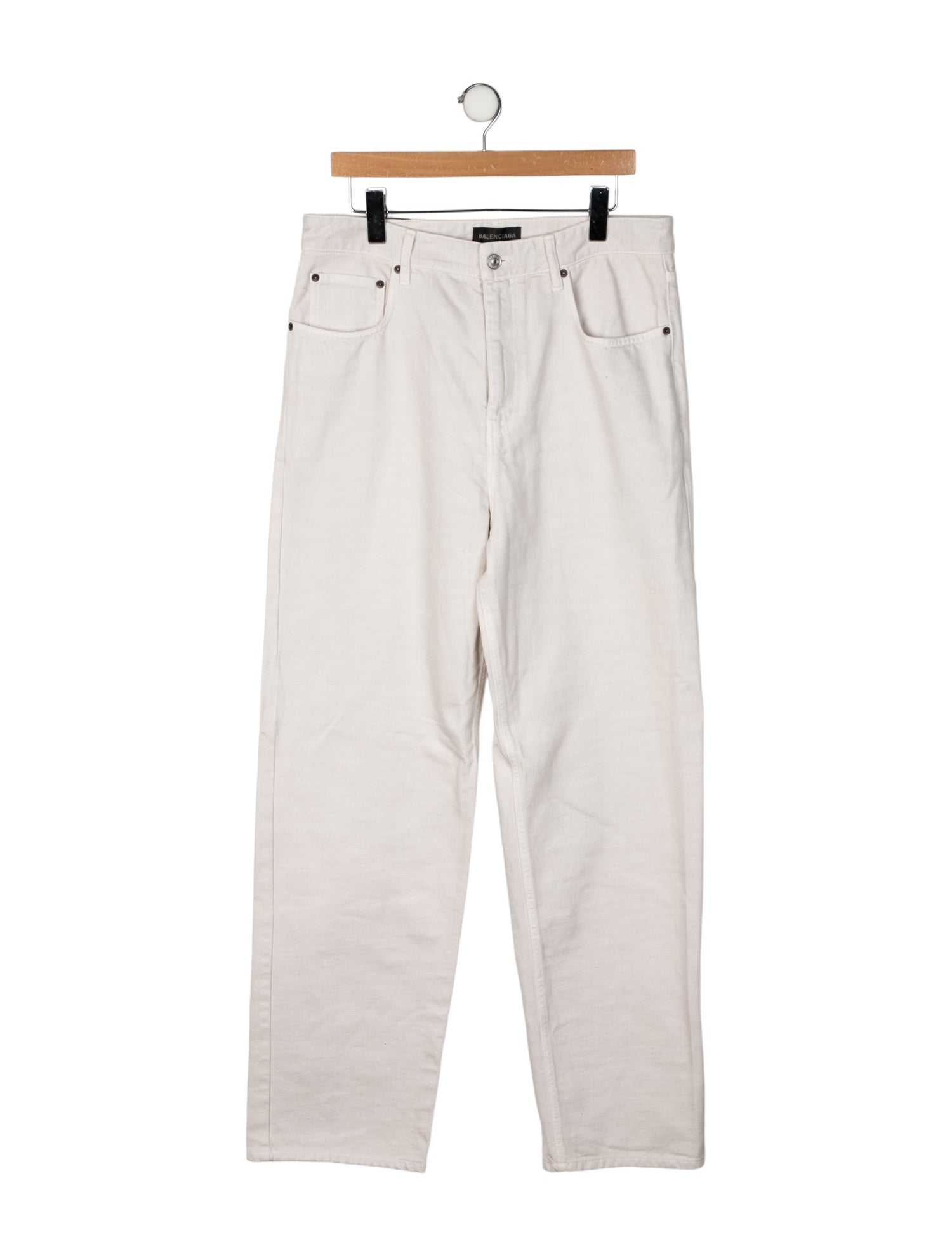 Balenciaga 2022 Straight-Leg Jeans w/ Tags