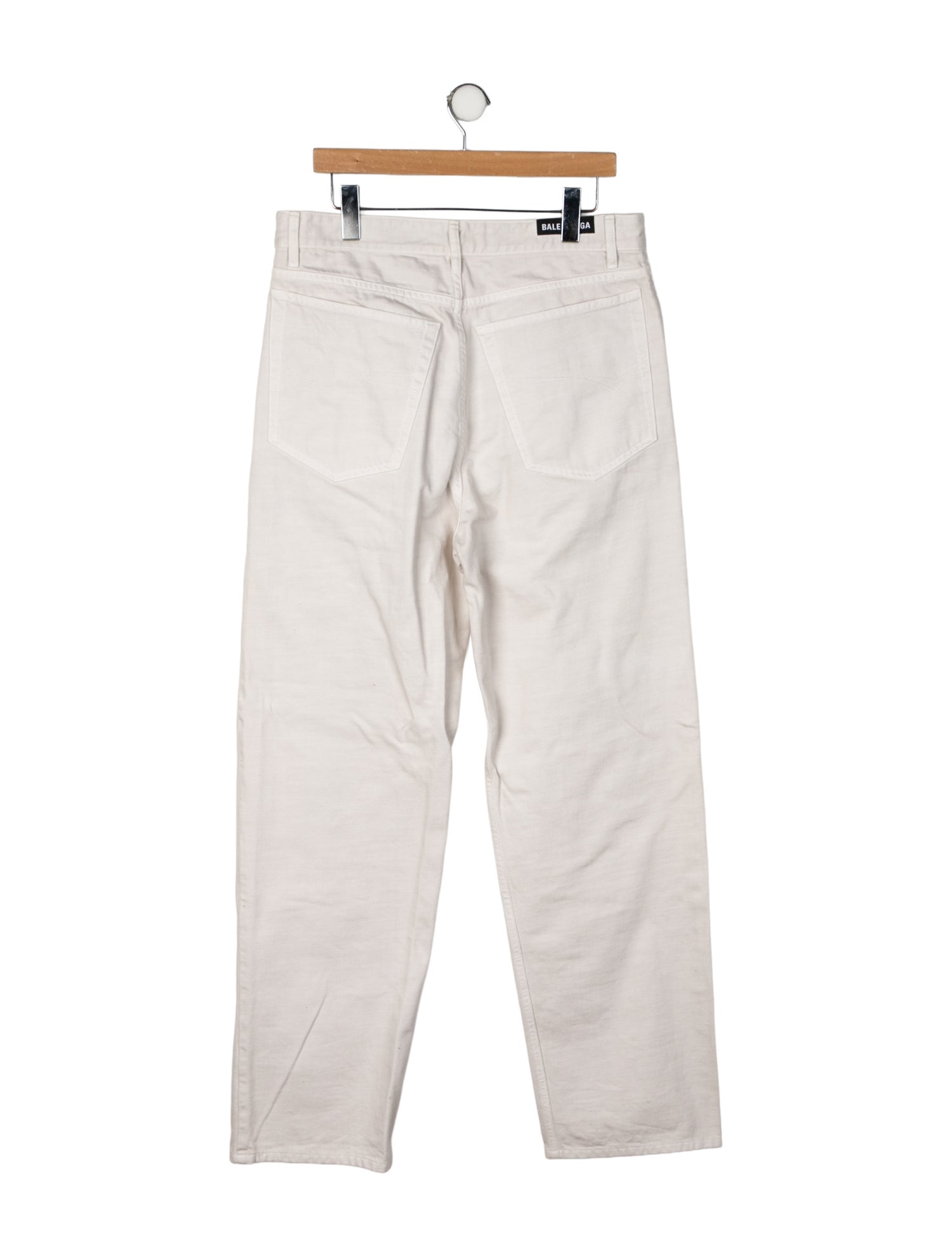 Balenciaga 2022 Straight-Leg Jeans w/ Tags