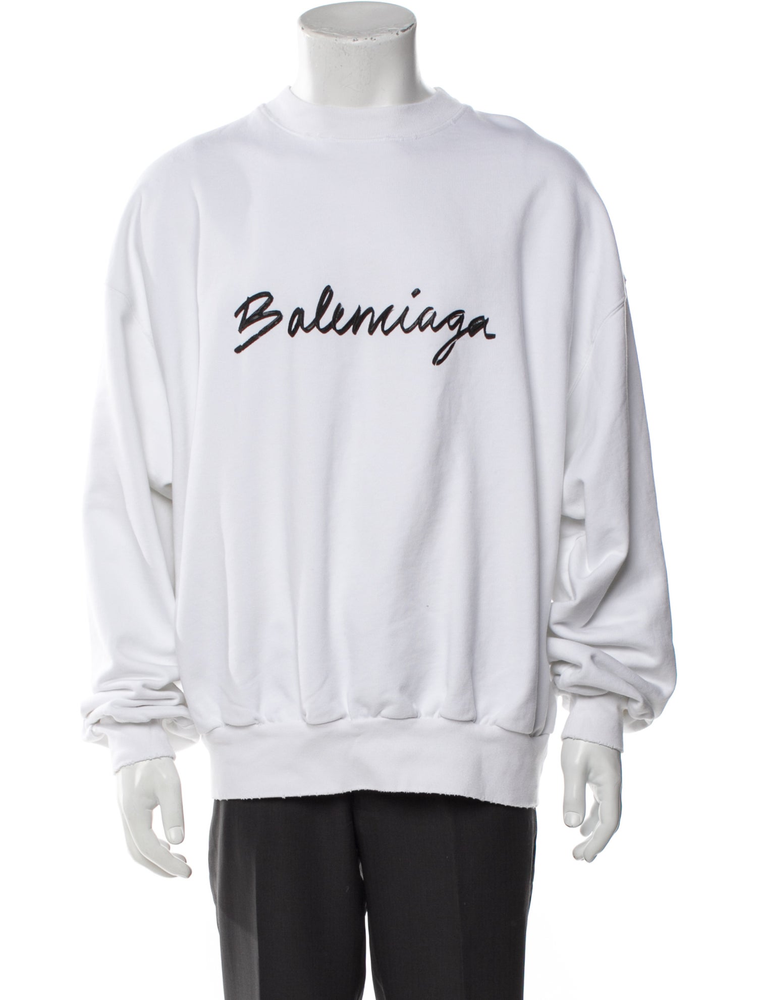 Balenciaga 2022 Graphic Print Sweatshirt