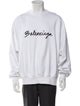 Balenciaga 2022 Graphic Print Sweatshirt