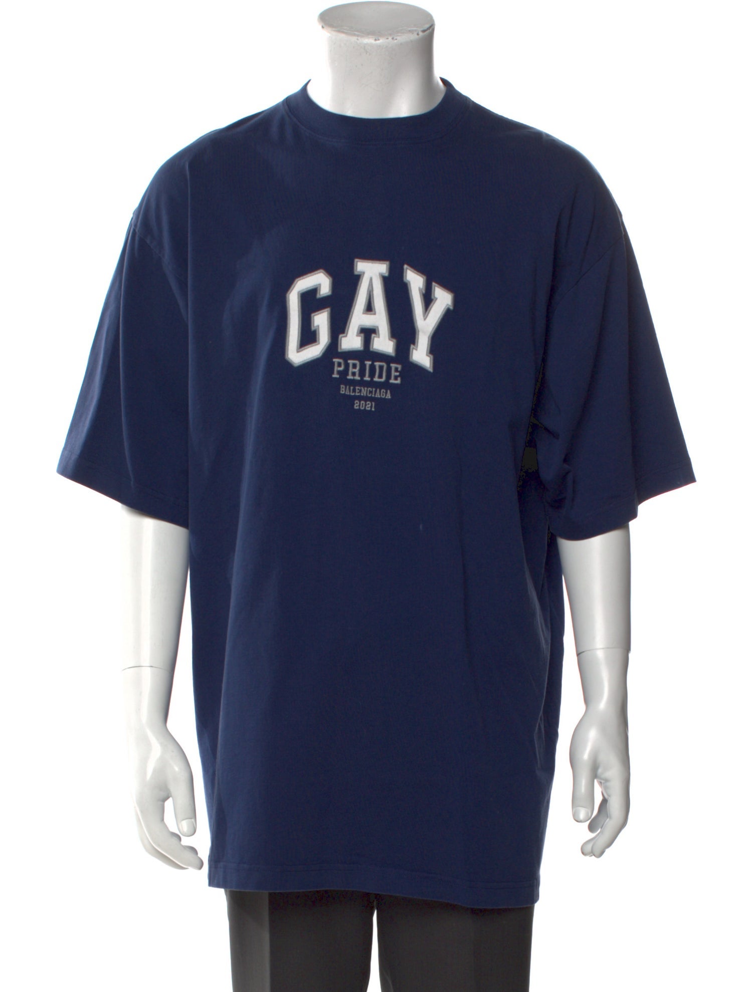 Balenciaga 2021 Graphic Print T-Shirt w/ Tags