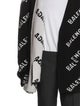 Balenciaga 2021 Signature Logo Cardigan