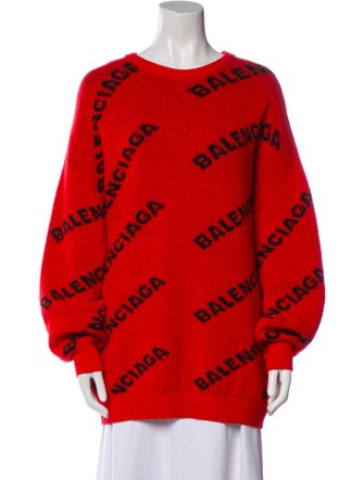 Balenciaga 2018 Virgin Wool Sweater