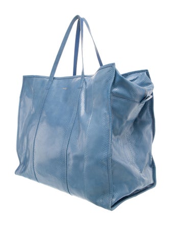 Balenciaga Python Bazar Shopper XL