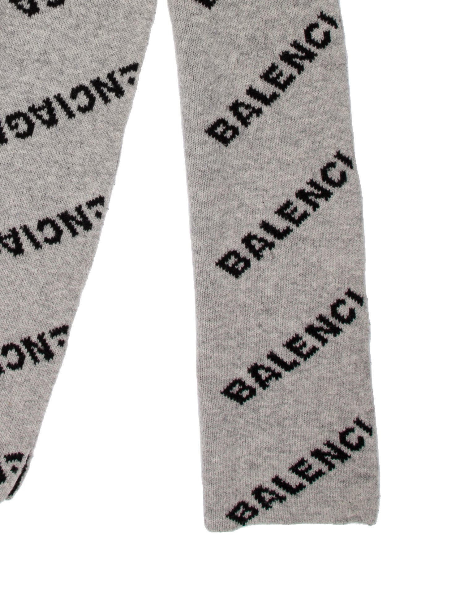 Balenciaga Wool Printed Scarf