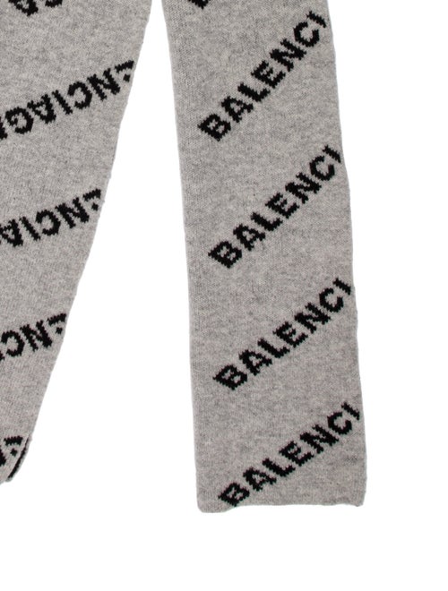 Balenciaga Wool Printed Scarf