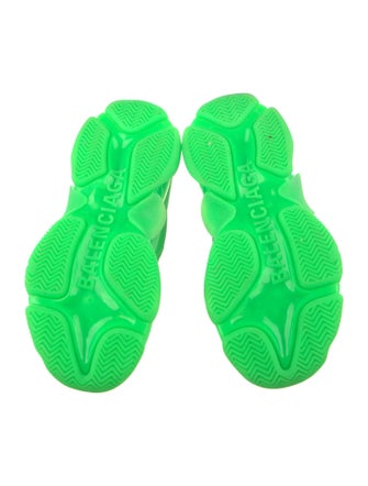 Balenciaga Triple S 'Green' Chunky Sneakers