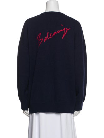 Balenciaga V-Neck Sweater
