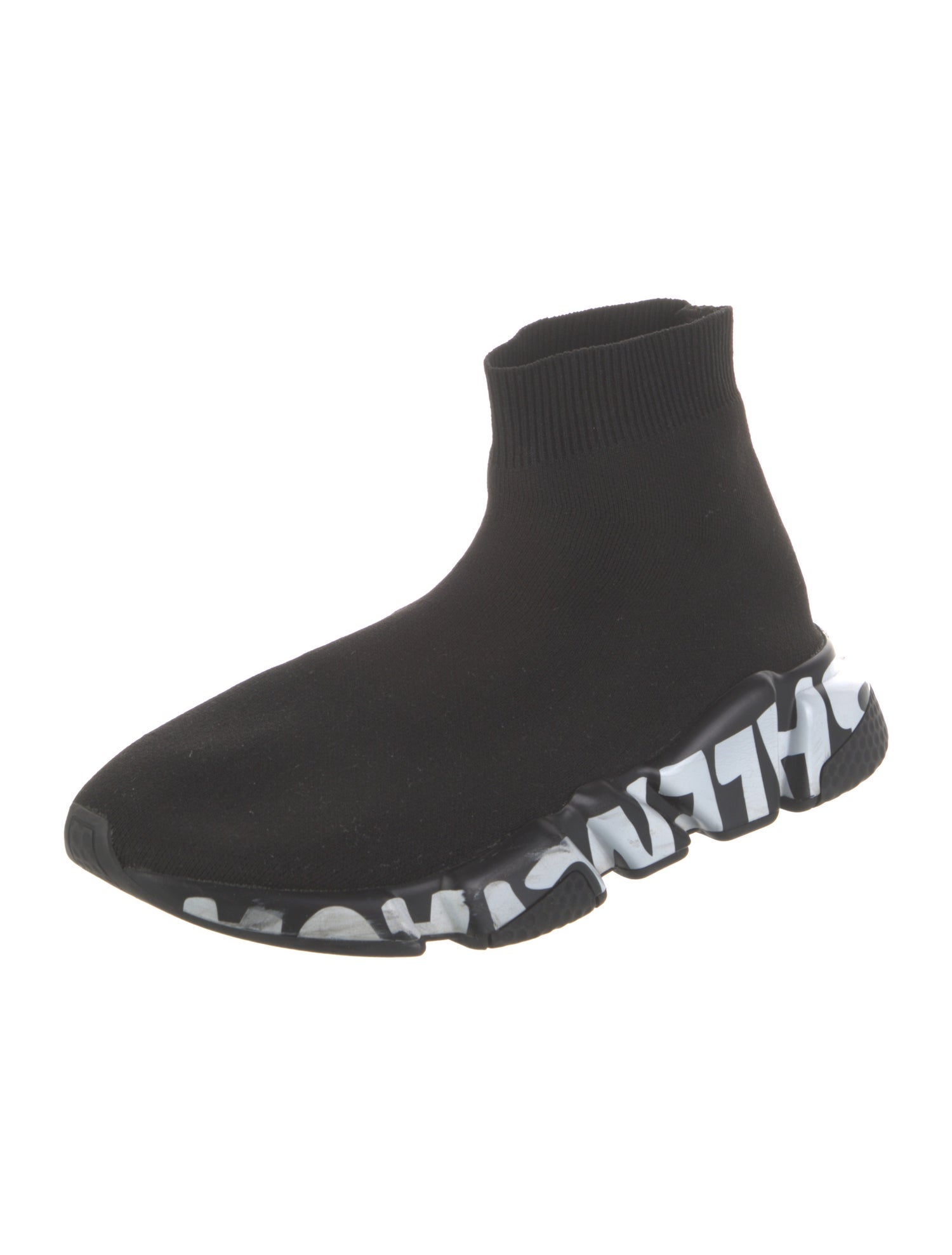 Balenciaga Speed Trainer 'Graffiti' Sock Sneakers