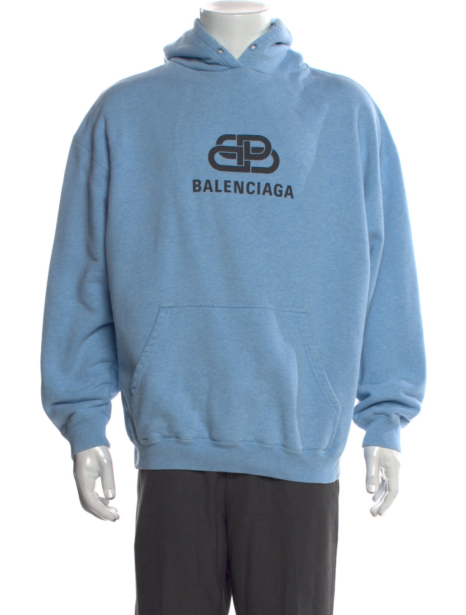 Balenciaga 2019 Graphic Print Hoodie