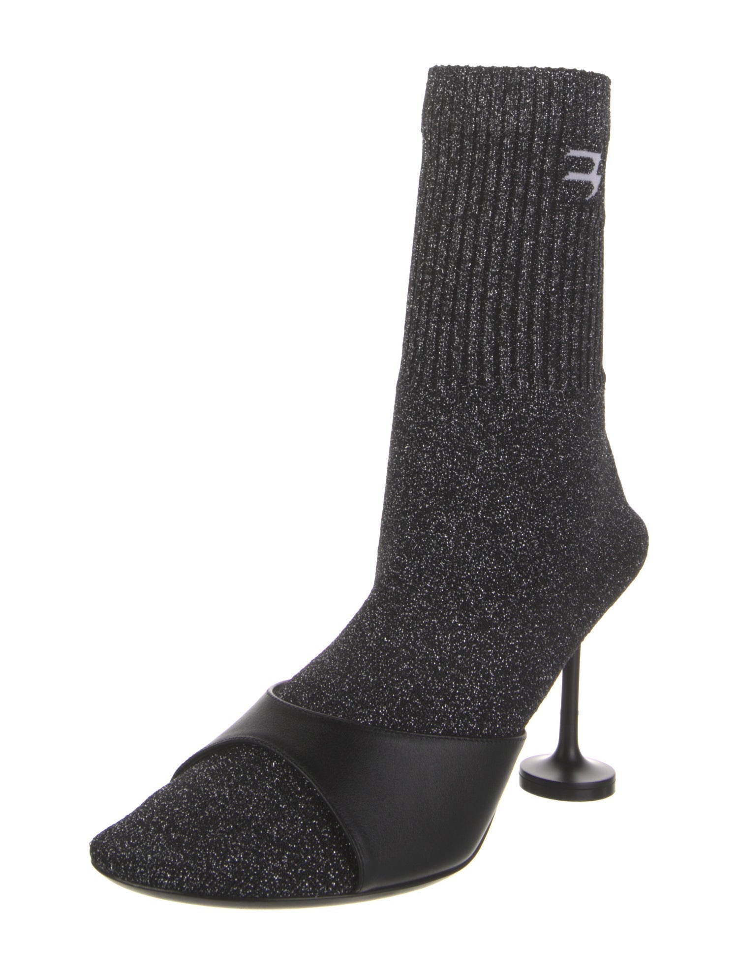 Balenciaga Glitter Glitter Accents Sock Boots
