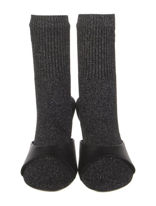 Balenciaga Glitter Glitter Accents Sock Boots