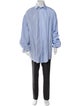 Balenciaga 2024 Striped Dress Shirt