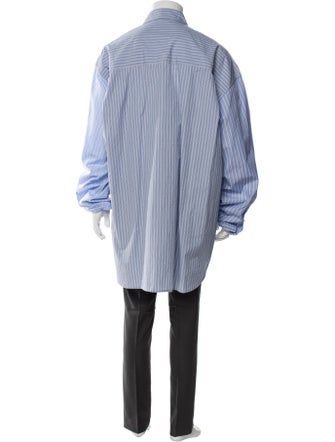 Balenciaga 2024 Striped Dress Shirt