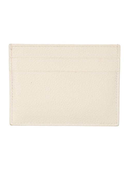 Balenciaga Leather Printed Card Holder