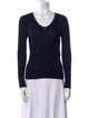 Balenciaga Cashmere V-Neck Sweater