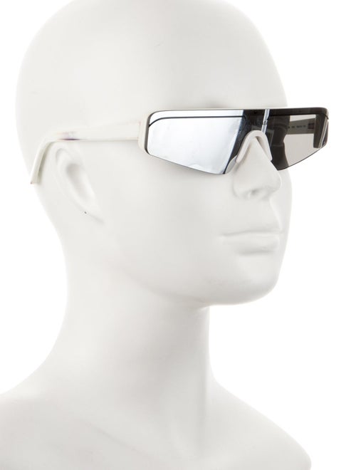 Balenciaga Shield Tinted Sunglasses