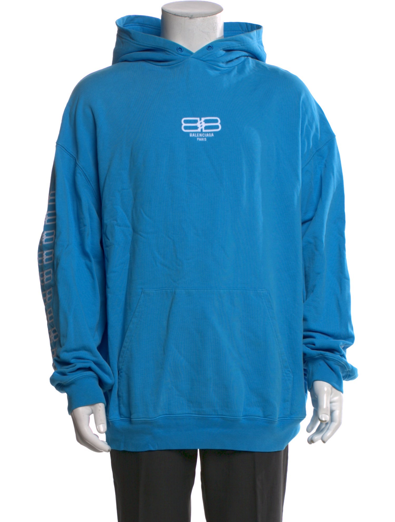 Balenciaga 2022 Graphic Print Hoodie