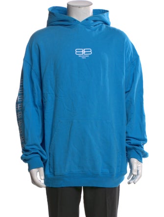 Balenciaga 2022 Graphic Print Hoodie