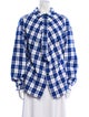 Balenciaga 2019 Plaid Print Jacket