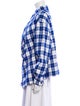 Balenciaga 2019 Plaid Print Jacket