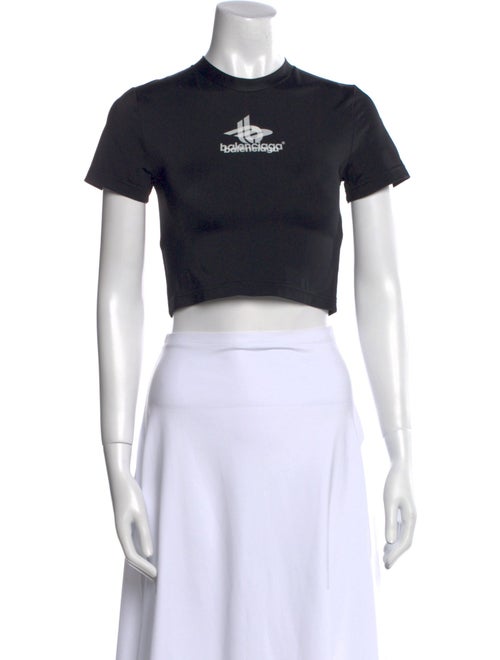 Balenciaga 2023 Graphic Print Top