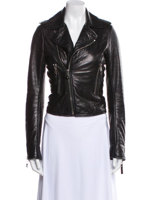 Balenciaga 2012 Leather Biker Jacket