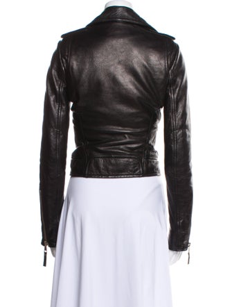 Balenciaga 2012 Leather Biker Jacket