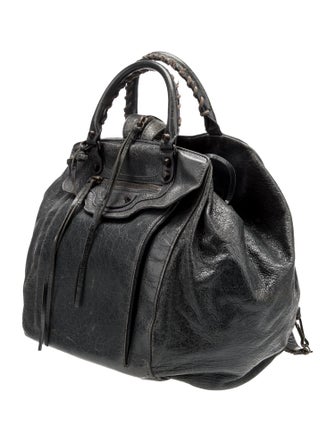 Balenciaga Leather Motocross Classic Traveler