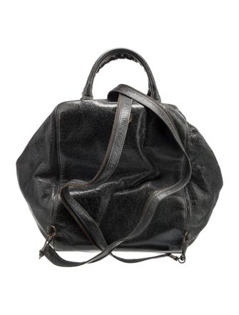 Balenciaga Leather Motocross Classic Traveler