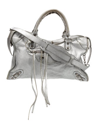 Balenciaga Leather Motocross Classic City