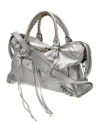 Balenciaga Leather Motocross Classic City