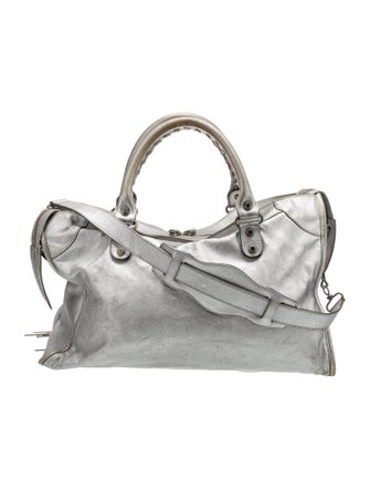 Balenciaga Leather Motocross Classic City