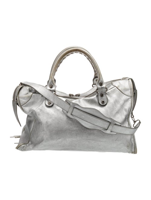 Balenciaga Leather Motocross Classic City