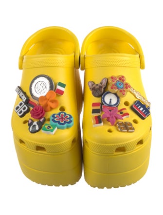 Balenciaga Rubber Slingback Flats