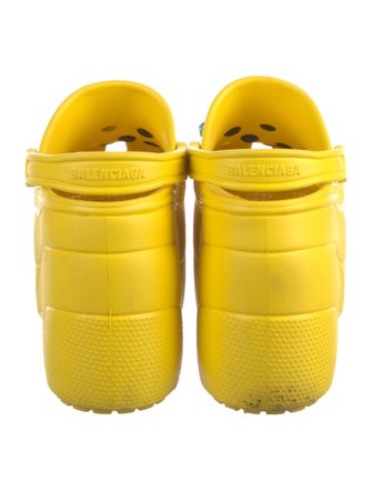 Balenciaga Rubber Slingback Flats