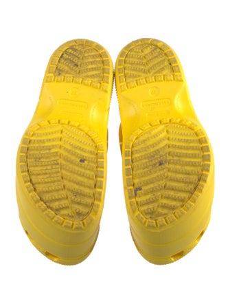 Balenciaga Rubber Slingback Flats