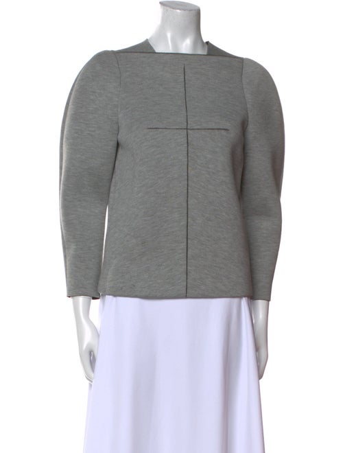 Balenciaga 2008 Square Neckline Sweatshirt