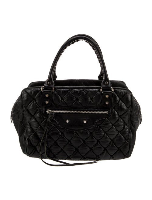 Balenciaga Leather Quilted Matelasse