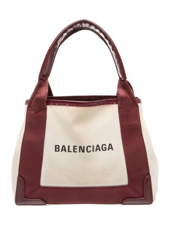 Balenciaga Canvas Top Handle Bag